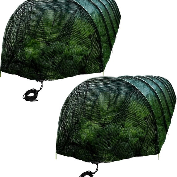 2 in 1 Portable Greenhouse Protection from Sun Heat,Garden Tunnel Shade Net Cover with Quick-Release Technology,Row Covers for Vegetables Plant Cover from Sun