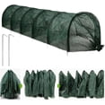 thumbnail image 1 of 2 in 1 Portable Greenhouse Protection from Sun Heat,Garden Tunnel Shade Net Cover with Quick-Release Technology,Row Covers for Vegetables Plant Cover from Sun, 1 of 6