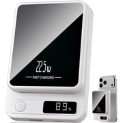 Magnetic Wireless Power Bank,10000mAh Portable Charger 22.5W Phone Battery Bank with LED Power Display Suitable for Outdoor Emergency Backup Power Compatible with iPhone 12 and Above Series