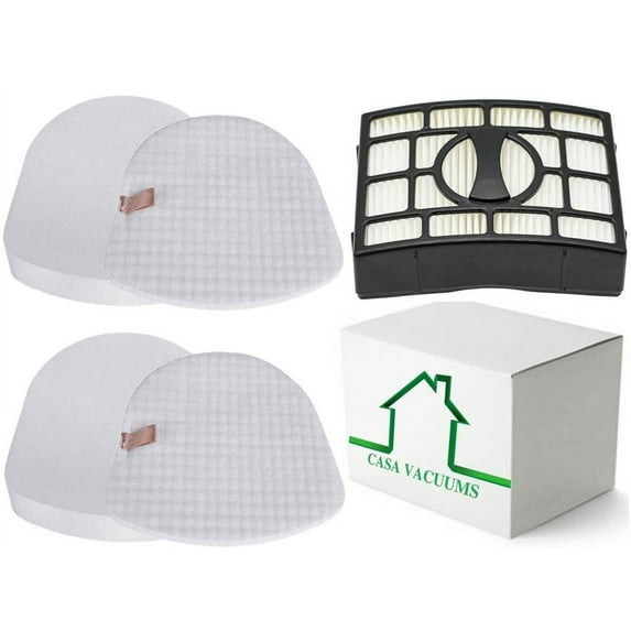 2+1 Replacement Filter Kit for Shark Navigator Zero-M Lift-Away Speed Upright Vacuum ZU560 ZU560C ZU561 ZU562. Part #'s XHEPA560 & XFFK560