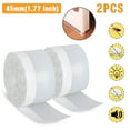 2/1 Roll Weather Stripping Silicone Seal Strip, EEEkit Silicone Door