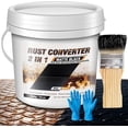 thumbnail image 1 of 2 in 1 Rust Converter & Metal Primer, 72oz Matte Black Rust Remover for Metal, , , Chassis, Frame, Water-based Rust Inhibitor and Encapsulator , Easy Application, Long-Lasting, 1 of 6