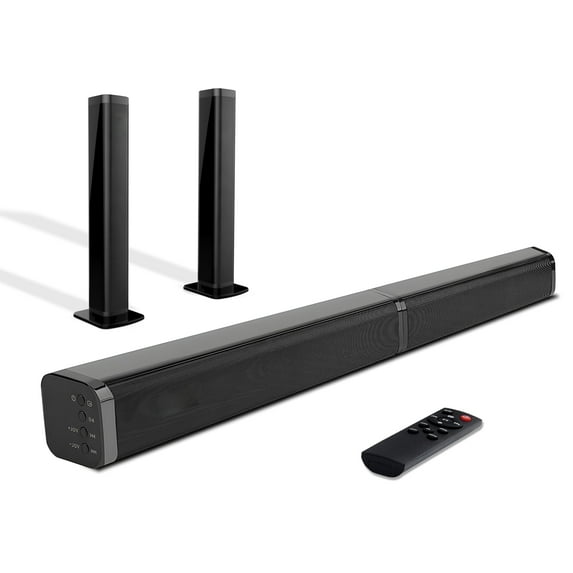 2 in 1 Separable Sound Bars for TV, Bluetooth 5.0 Surround Sound System