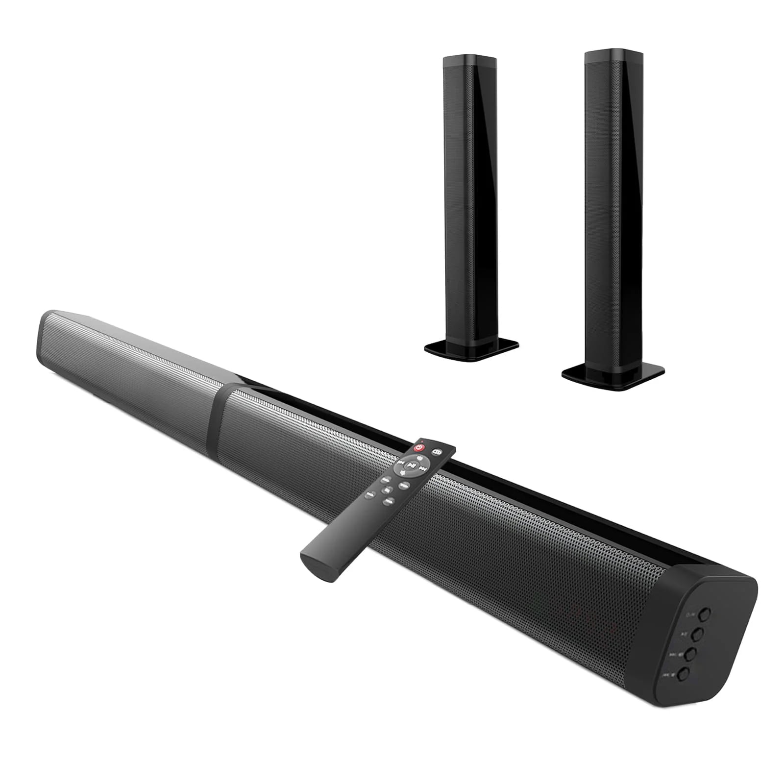2 in 1 Separable Sound Bars for TV, Bluetooth 5.0 Surround Sound System