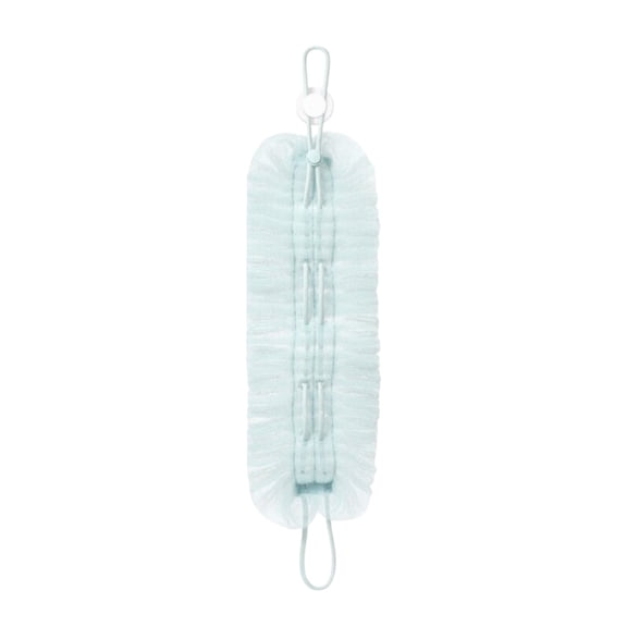 2 In 1 Shower & Back Scrubber Exfoliating Back Scrubber Long Body Scrub Sponge Shower Loofah with Handle for Women Men Clean Body Washing with Suction Cup Scrub Brush