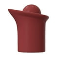 thumbnail image 1 of 2 in 1 Silicone Wine Bottle Stoppers & Pourers, Upgraded Reusable Wine Preserver, Champagne Stoppers with Vacuum, Ideal Gift Accessory for Wine Lovers (Red) Harlik, 1 of 3