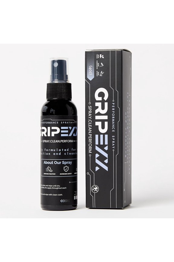 2 in 1 Sports Shoe Grip Spray, Provides Traction and Rejuvenates Soles. Multipurpose Grip Spray for Improving Basketball Shoe Grip. Anti Slip & Performance Enhancer