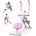 thumbnail image 1 of 2 in 1 Stair Stepper and Ab Machine, High-Efficiency StairMaster Climber & Ab Trainer, Multi-Function Home Gym Equipment for Full Body Workout, Cardio and Core Training, 1 of 6