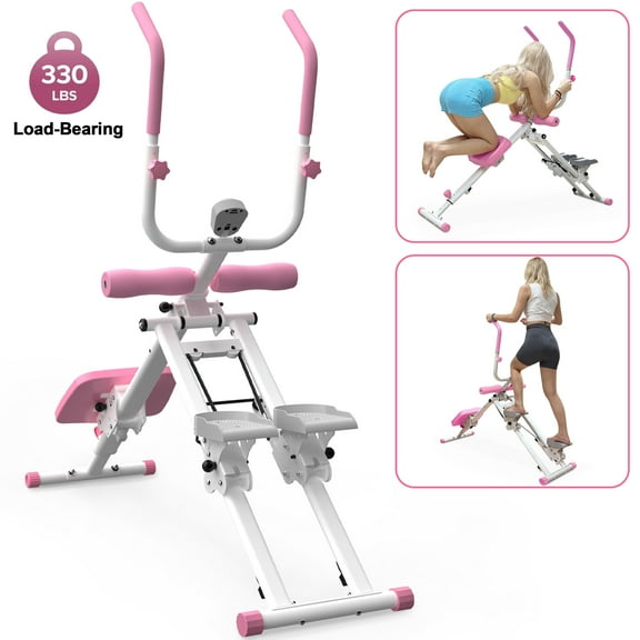 2 In 1 Stair Stepper & Ab Workout Machine - Multi-Function Trainer-Upgrade High-Efficiency Stairmaster & Ab Trainer Machine Full-Body Exercise Equipment For Home Gym Exercise