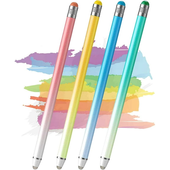 2 in 1 Stylus Pens for Touch Screens High Sensitivity & Precision iPad Pen with 8 Extra Tips Stylus Pen for iPhone Compatible with iPad Mini/iPhone/Galaxy Note/Huawei/Xiaomi/Android