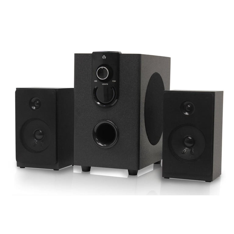 Enceintes PC Haut-Parleurs Portatifs pour Ordinateur, PC Subwoofer sans