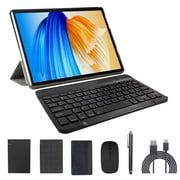 2 in 1 Tablet, 10 inch Tablet Android Tablets PC with Keyboard Case Mouse Stylus, 4GB RAM+64GB ROM 512GB Expandable Tableta Computer, 10.1 IPS Screen, 2+8MP Dual Camera, WiFi BT Google Play.