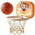 thumbnail image 1 of RUIG Basketball Hoop for Toddlers 1-3, Mini Indoor Basketball Hoop with Scorer, Easter Basket Stuffers for Toddler, Foldable Suction Cup Door Mount Toy, Kids Easter Gift 2-4 Year, 1 of 5