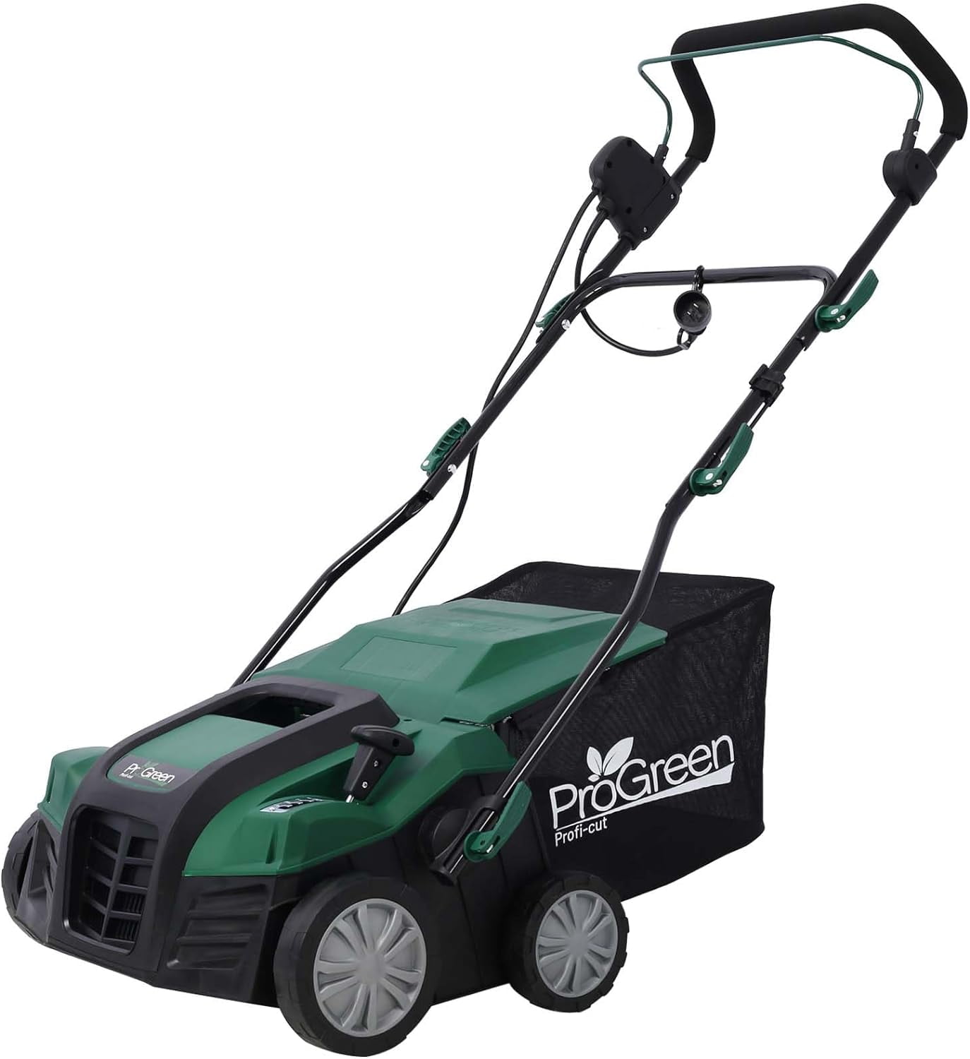 2 in 1 Walk Behind Scarifier, Garden Scarifier, 16INCH Dethatcher