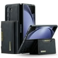 thumbnail image 1 of 2 In 1 Wallet Case Compatible with Samsung Galaxy Z Fold 6, Premium PU Leather Phone Case Back Cover Magnetic Detachable with Trifold Wallet Card Holder Pocket for Samsung Galaxy Z Fold 6, Black, 1 of 11