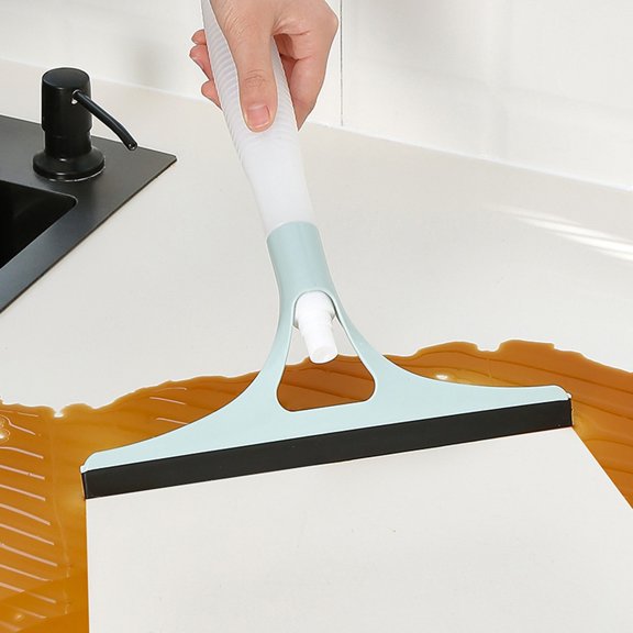 2 in 1 Window Cleaning Scraper Shower Squeegee for Glass Doors Mirror with Sprayer Squiggy for Windshield Cleaner Tool Washing Spray Home Floor Scraper