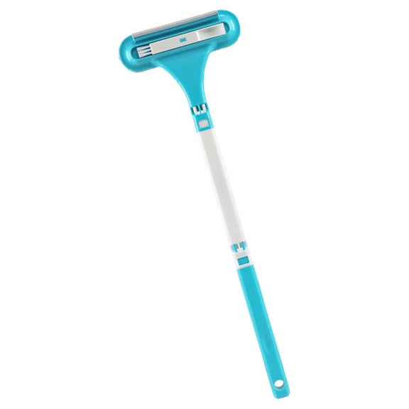 2 in 1 Window Screen Cleaner,Mesh Screen Cleaning Brush for Patio,Door and Porch Screens, Lightweight Multi-Purpose Cleaning Tool with Detachable Handle,Wet and Dry Dual-Use, 7.87x25.2 in(Blue)