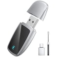 thumbnail image 1 of Wireless CarPlay Adapter for Apple Auto, TERUNSOUl Convert Wired CarPlay to Wireless Dongle for iPhone&iOS 10+, Type-C&Lanyard, Plug and Play, Black, 1 of 7