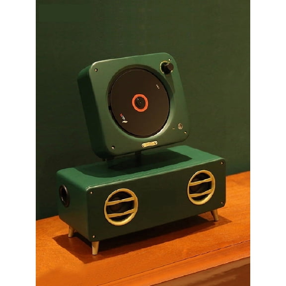 2.1-channel CD Player Desktop All-in-one Physical Album CD Player Retro Disc Player ,Bike Audio