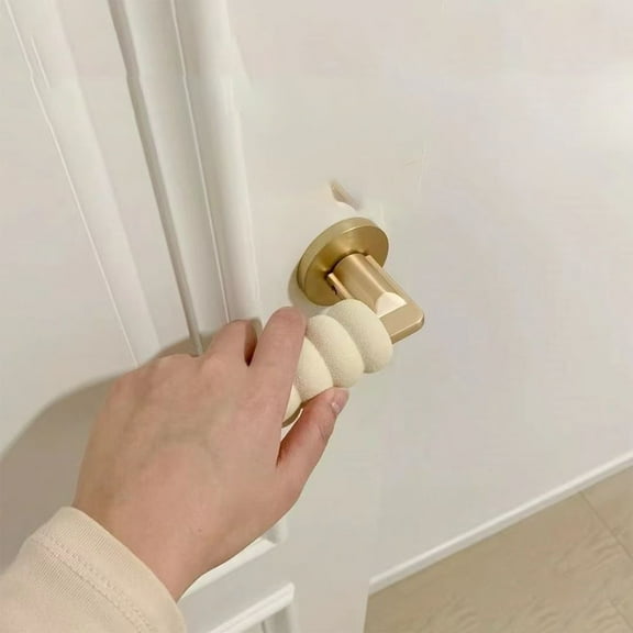 2/10 Pack Door Handle Bumper Door Knob Protector Wall Protection For Room Door 2 Pcs Smile Home
