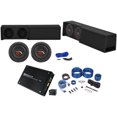 thumbnail image 1 of (2) 10" Subwoofers+Amplifier+Ported Sub Box+Wire Kit For 2019 Dodge Ram Crew Cab, 1 of 11