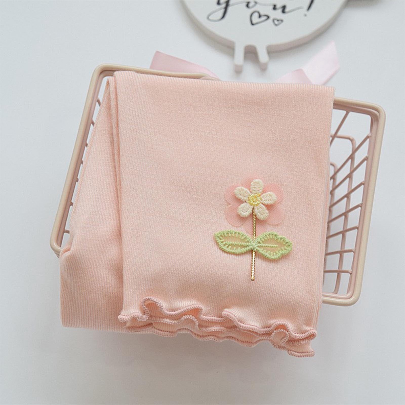 2-10 Years Children's Kids Pants Cute Mid Waist Warm 3/4 Bottom Pants ...