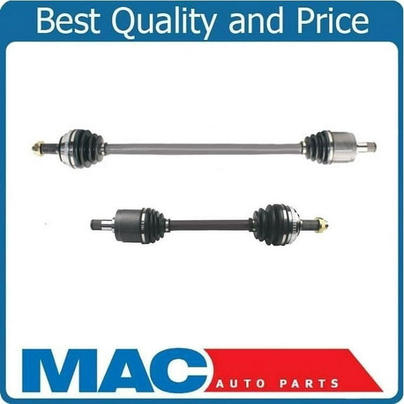 (2) 100% All New CV Shaft Axles for Accord 2.3L 98-02 W/ Automatic Transmission