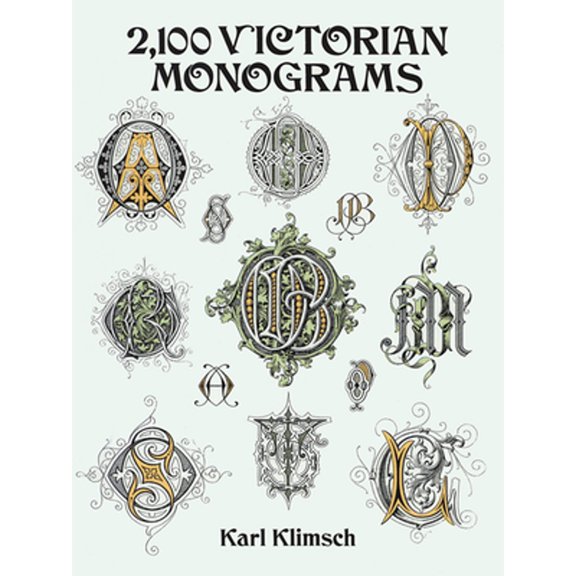 Pre-Owned 2,100 Victorian Monograms (Paperback) 0486283011 9780486283012