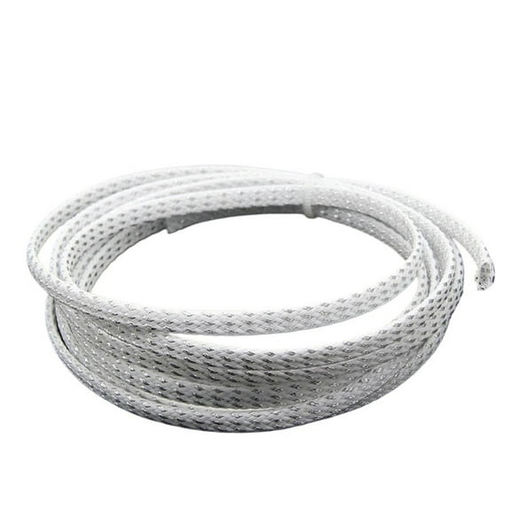 2/10M PET Cable Sleeve Insulated Braided Sleeving Data Line Protection Wire Cable