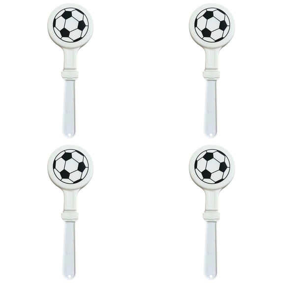 2-10PC Soccer Hand Clappers Cheer Clappers Loud Cheering Accessory for Sports Events Game Day Stadium Fans School Carnivals Classroom Birthday Party Favors