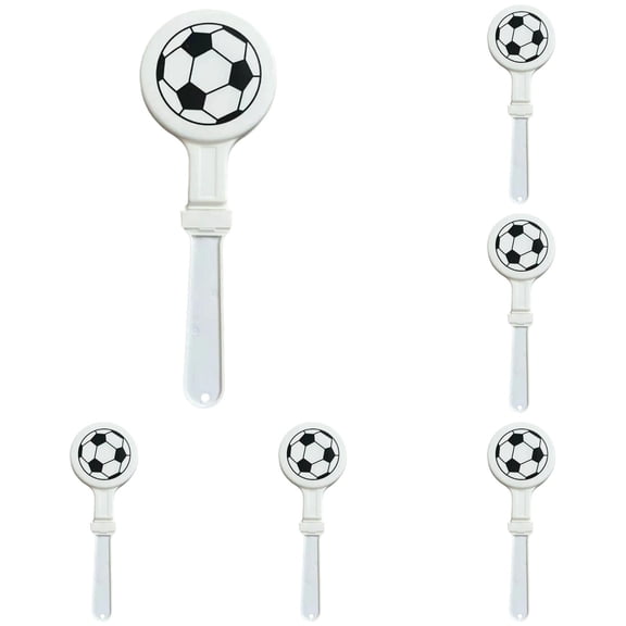 2-10PC Soccer Hand Clappers Cheer Clappers Loud Cheering Accessory for Sports Events Game Day Stadium Fans School Carnivals Classroom Birthday Party Favors