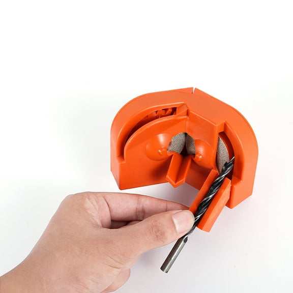 2/10Pcs Drill Bit Sharpening Disc Sturdy Drill Machine Blade Portable Drill Bit Sharpener Sheet Multipurpose Drill Bits Grinding Discs for High Speed Steel Carbide Twist Drill Bits Cobalt Drill Bits