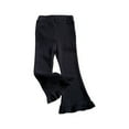 thumbnail image 1 of 2-10T Toddler Little/Big Girl Leggings Flare Pants Yoga Bootcut Pants Solid Bell Bottoms, 1 of 3