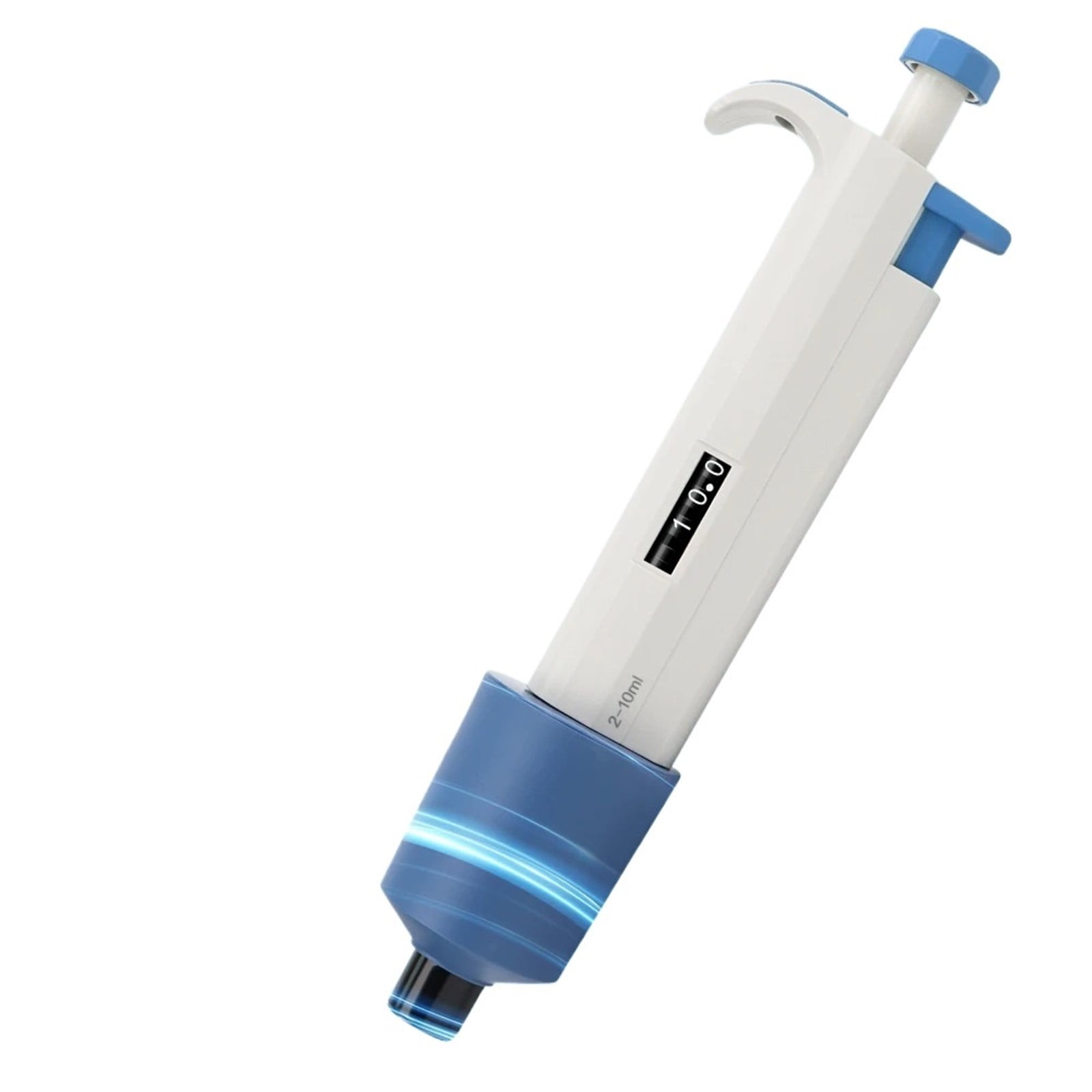 2-10ml Laboratory Pipette Adjustable Single Channel Digital Micropipette With Pipettor Tips Sample Dispenser , High-Accurate