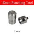 210mm 1set Press Punch Machine 3 Die Eyelet Hand Tool Banner Flag