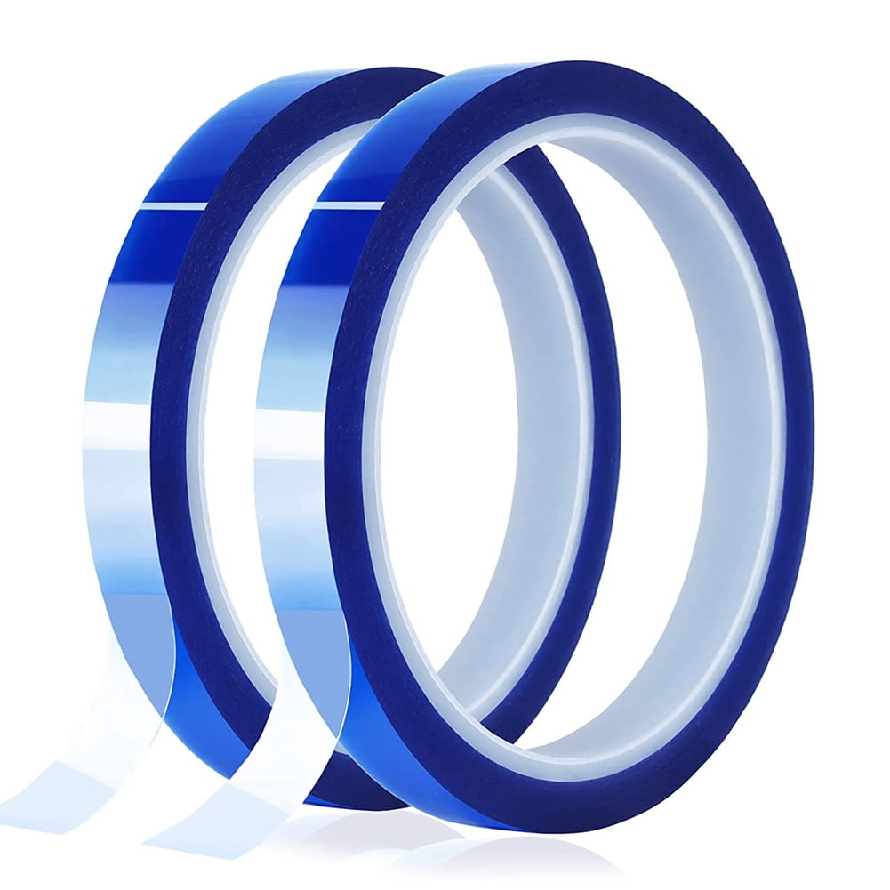 2 10mmx33M(108Ft) Blue Heat Tape Heat Transfer Tape for Heat