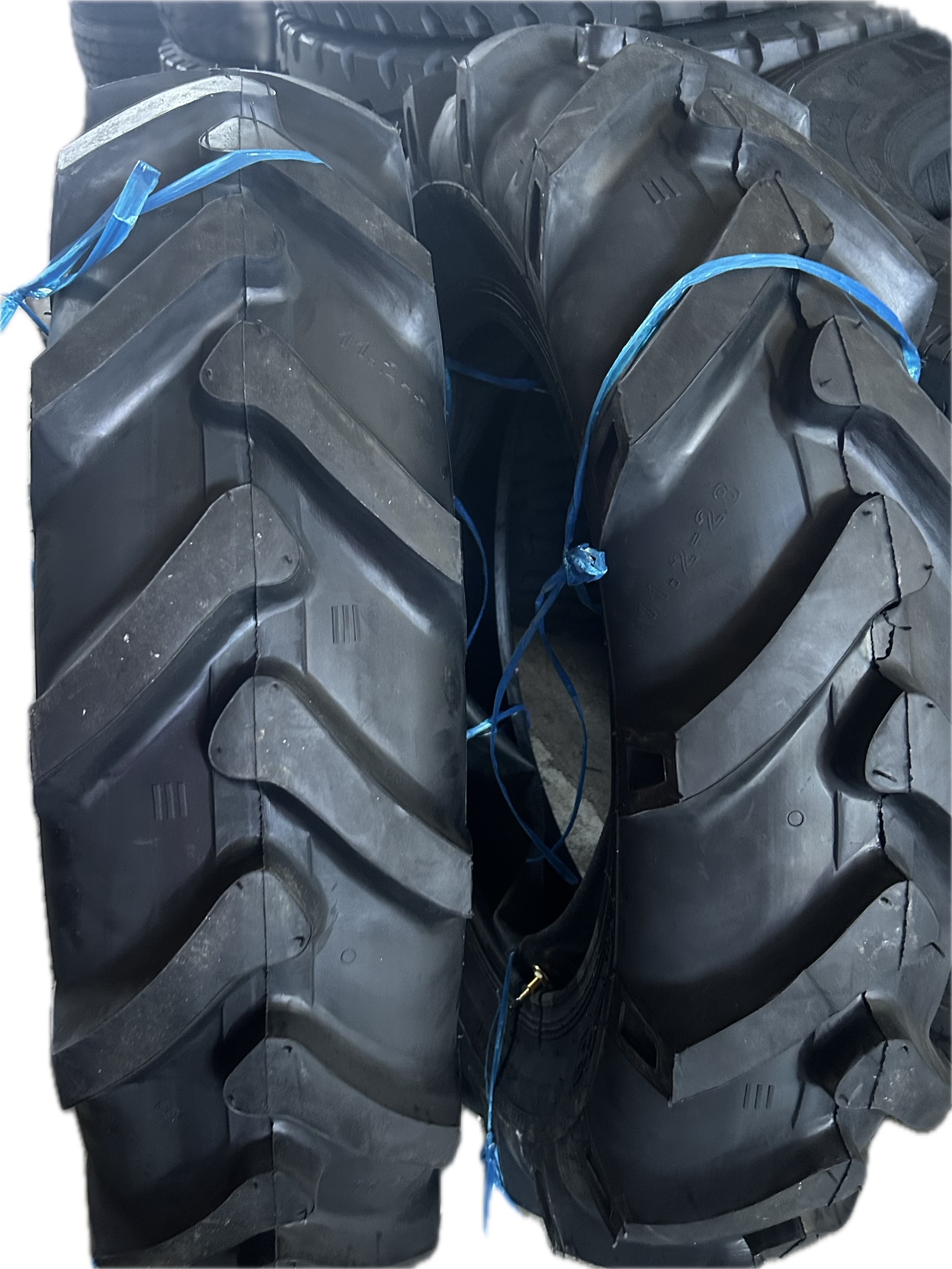 (2)11.228 8 PLY R1 ROADGUIDER TIRES+TUBES 11.2X28 TRACTOR TIRES