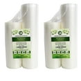thumbnail image 1 of (2) 11"x50' And (2) 8"x50' Commercial Vacuum Rolls For FoodSaver Sous Vide, 1 of 3