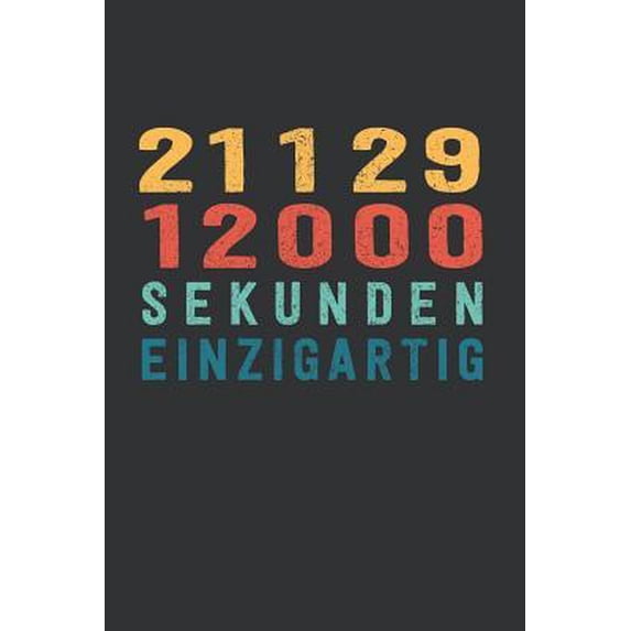 2 112 912 000 Sekunden Einzigartig: tolles 67 Jahre Geburtstags Notizbuch liniert - 100 Seiten Paperback