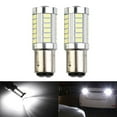 thumbnail image 1 of 2× 1157 P21/5W 380 BAY15D CAR STOP TAIL BRAKE LED BULBS LAMP LIGHT 33 SMD 12V, 1 of 6