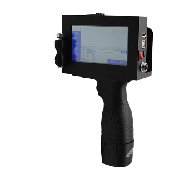 2-12.7mm Portable Inkjet Printer Portable Date Time Coder Machine Logo Label Maker ,Crisp Output