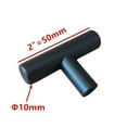 thumbnail image 1 of 2~12 Inches Stainless Steel Black T-Type Drawer Cabinet Wardrobe Door Pull Handl Kitchen Handles Home Improvement Door Handles 2 Inches, 1 of 6