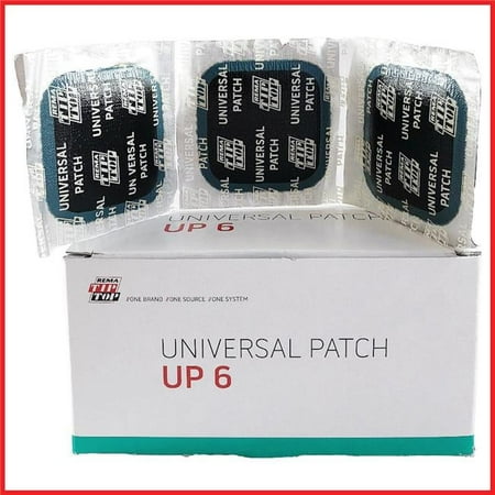 2.125 in. Universal Repair Unit & Medium Square Patch - 25 Per Box