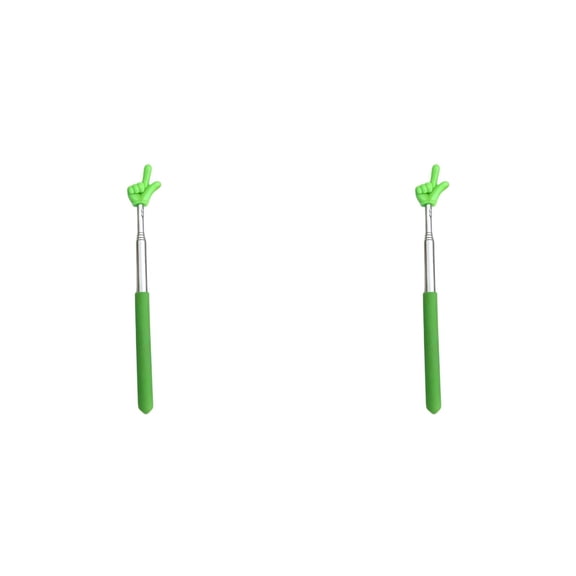 2-12PC Teacher Pointer Stick for Classroom Extendable Telescoping Hand Pointer Retractable Finger Pointing Stick Multipurpose Classroom Essentials for Presentation Whiteboard Reading