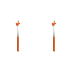 2-12PC Teacher Pointer Stick for Classroom Extendable Telescoping Hand Pointer Retractable Finger Pointing Stick Multipurpose Classroom Essentials for Presentation Whiteboard Reading