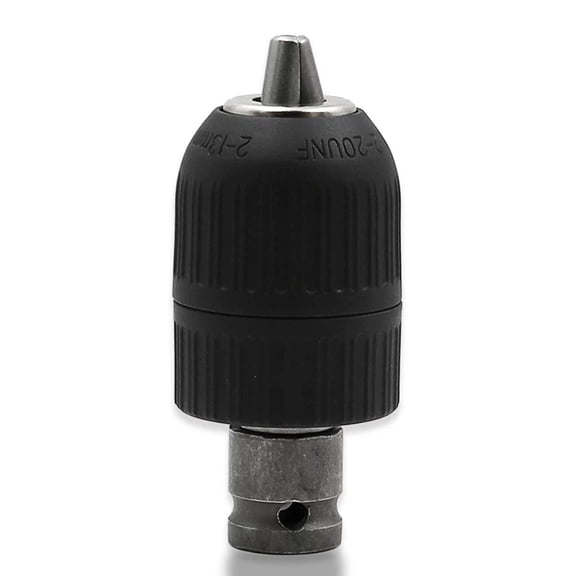 2-13Mm 1 2 20Unf Self-Locking Keyless Drill Chuck Self Tighten 1 2 Drill Chuck Adaptor For Wrench Conversion 1 2-20Unf Smile Home