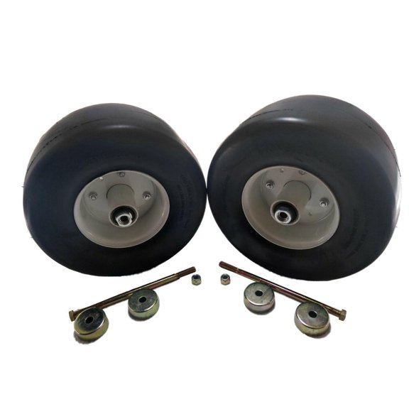 2 13X6.5X6 White No Flat Front Solid Tire Fits Exmark 146-4188 LRE801GKA524A3 LR