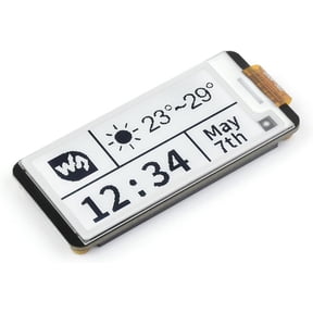2.13inch E-Paper HAT+ for 5/ 4B/3B+/3B/2B/A+/Zero W/WH/Zero 2 W/Jetson Nano,250x122 Pixel 2.13inch E-Ink Display HAT Two-Color e-paper ModuleSPI Interface