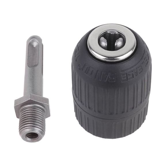 2 -13mm Drill Adapter Impact Driver Accessories Electric Drill Chuck Drill Bit Adapter Self-locking Clamp