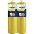 thumbnail image 1 of (2) 14.1 oz Bernzomatic Pre-Filled MAP-Pro Gas Torch Style Cylinder - Pack of 2, 1 of 4